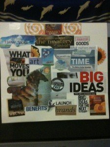 Beth Barany's Big Vision vision board 2013