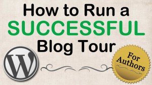 How to Run a Successful Blog Tour, webinar course by Beth Barany; Banner designed by Ezra Barany
