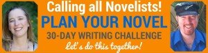 30-Day Writing Challenge to PLAN YOUR NOVEL, course starts Oct. 1st