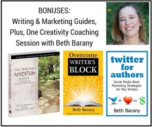 Bonuses for the Combo Deal, 3 writing and marketing guides by Beth Barany