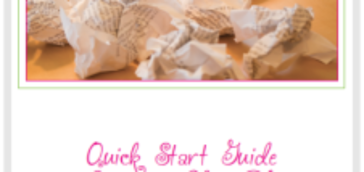 Request your own Quick Start Guide to Writing Your Blog.