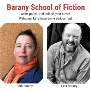 Beth and Ezra Barany, Barany School of Fiction, https://school.bethbarany.com/