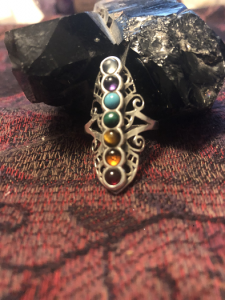chakra (pronounced shah’krah) ring