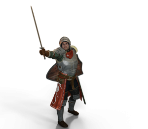 knight w sword