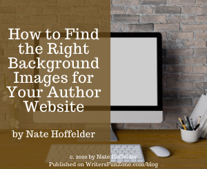 How to Find the Right Background Images for Your Author Website by Nate Hoffelder