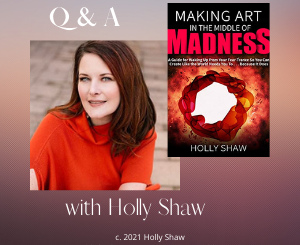 Q&A with Author and Performer, Holly Shaw