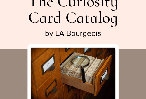 The Curiosity Card Catalog by LA Bourgeois