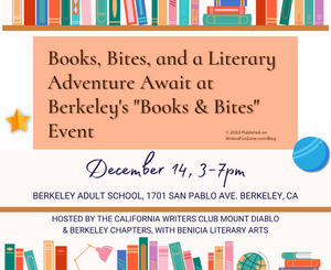 Books, Bites, and a Literary Adventure Await at Berkeley's "Books & Bites" Event