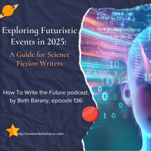 Image of scientific AI head for Exploring Futuristic Events in 2025: A Guide for Science Fiction Writers