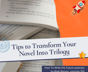Image of Blurred book pages for Tips to Transform Your Novel Into Trilogy