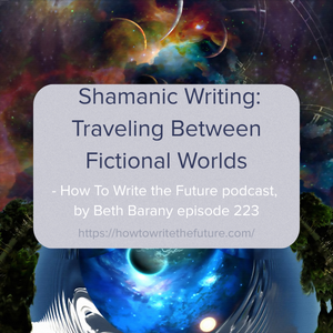 Shamanic Writing: Traveling Between Fictional Worlds Image of a psychedelic design for Shamanic Writing: Traveling Between Fictional Worlds
