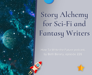 Image of space for Story Alchemy for Sci-Fi and Fantasy Writers